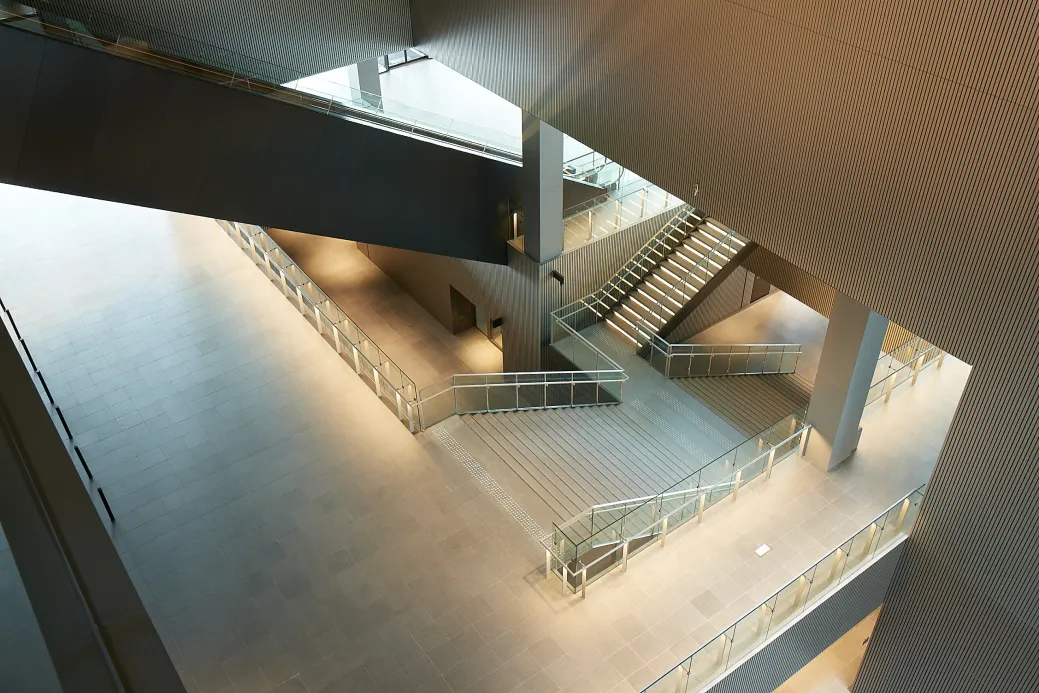 Nakanoshima Museum interior